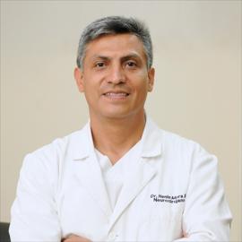 Dr. Henin Mora Benites, Neurocirugía