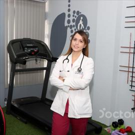 Dra. Giovanna Binetti Padilla, Rehabilitación Cardíaca y Pulmonar