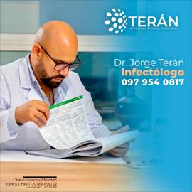 Dr. Jorge Teran Jurado, Infectología