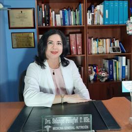 Dra. Solange Edith Peñafiel  Tixe, Medicina Nutricional