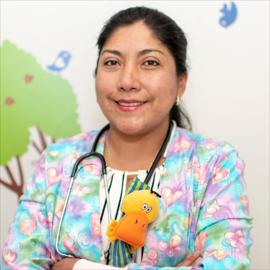 Dra. Eliana Velasteguí Ayala, Pediatría